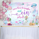 Oneder Der Meer Qualle 1 Geburtstag Hintergrund